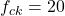 Rendered by QuickLaTeX.com  f_{ck} = 20